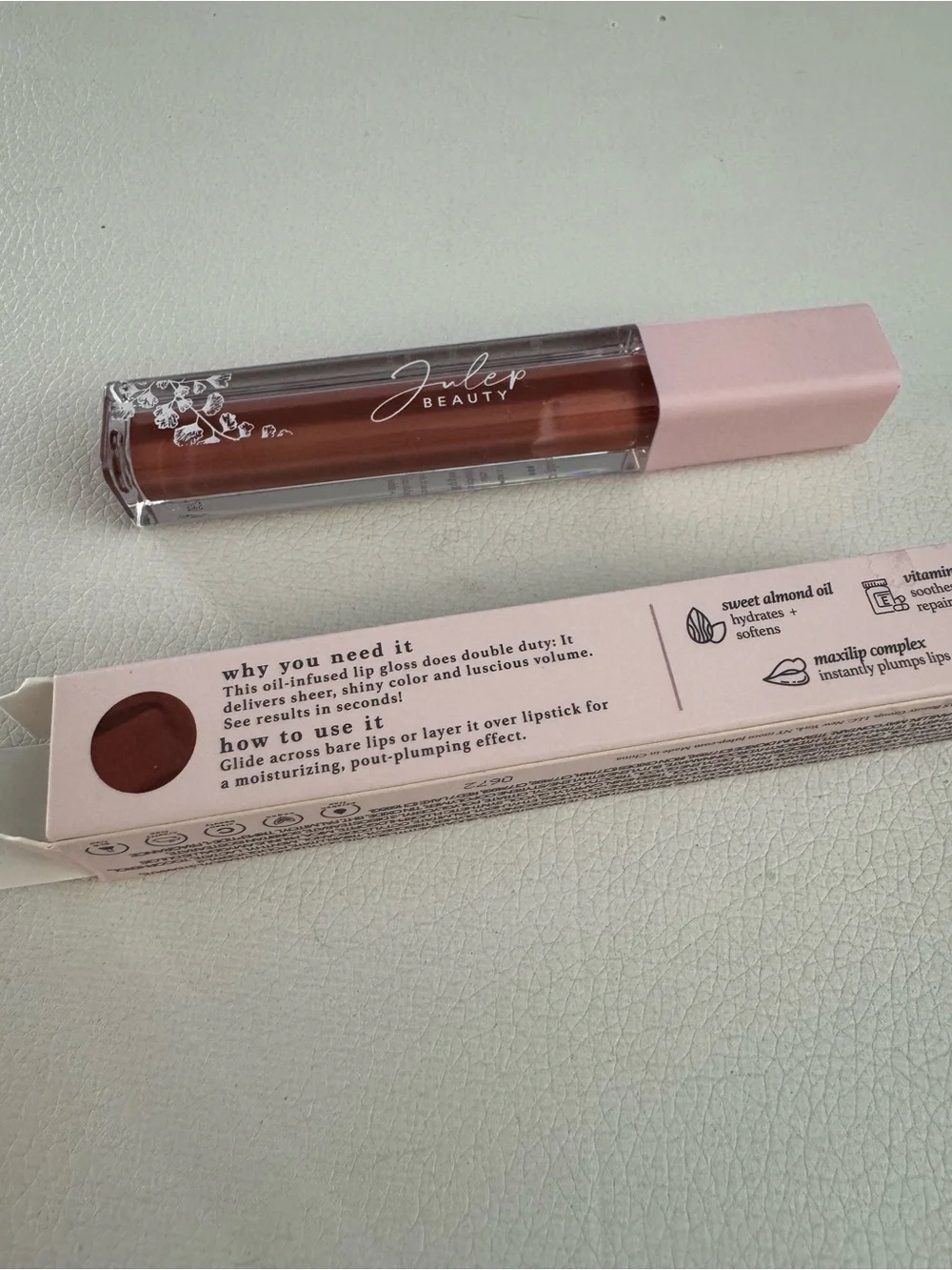 Kopari Plumper Lip Gloss-Coffee First
